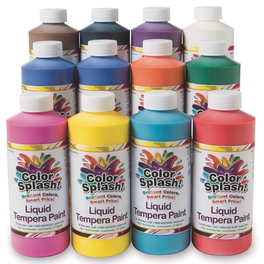 Color Splash Liquid Tempera Paint