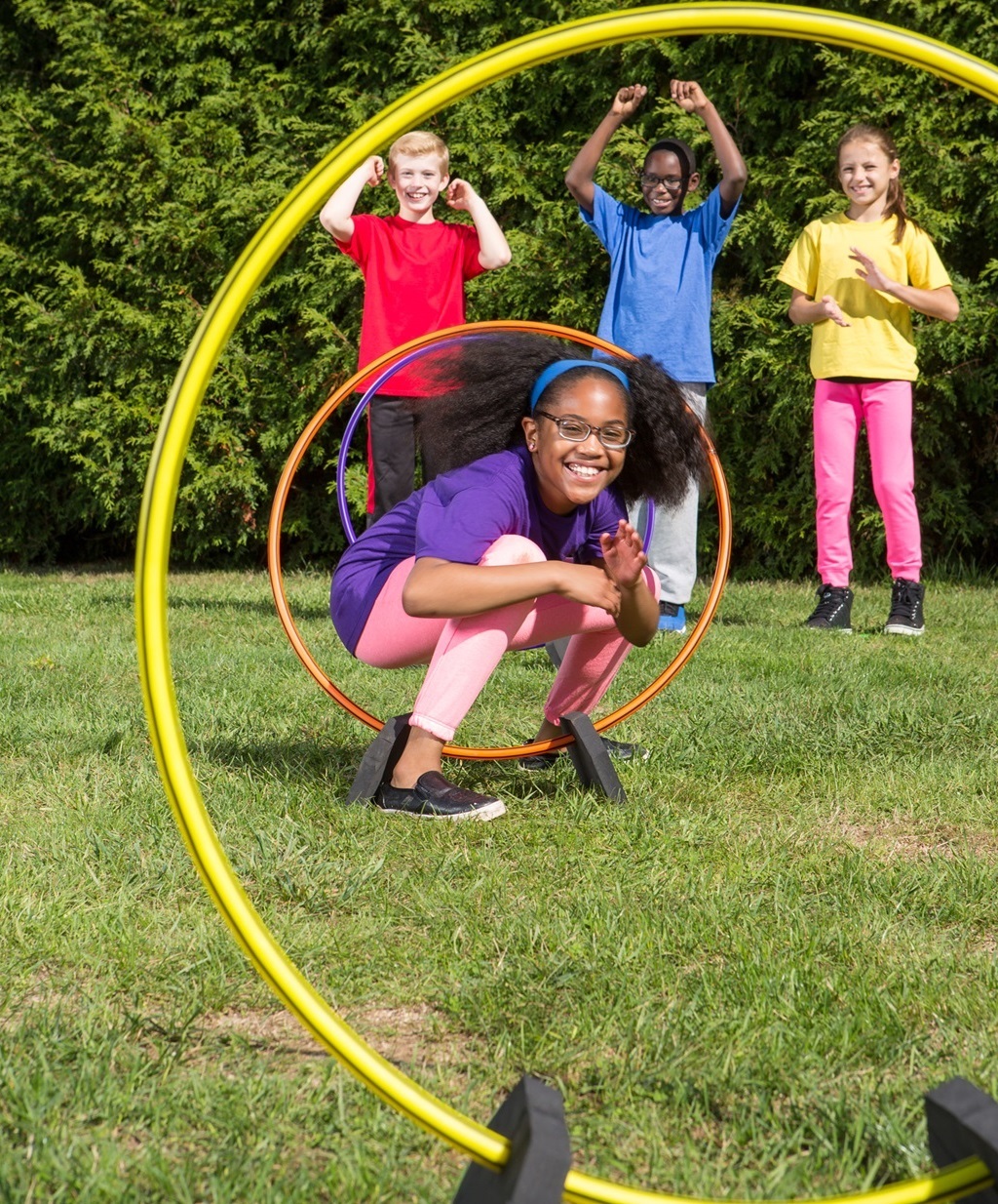 Hoops for recess activities