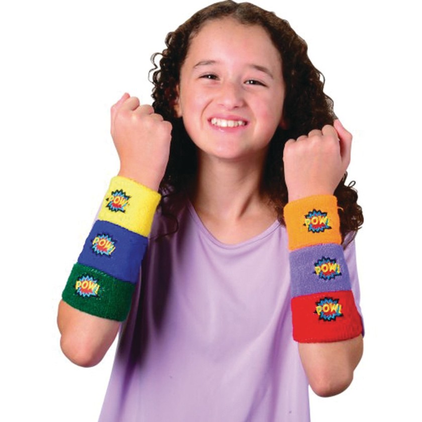 Novelty wristbands used as positive reinforcement prizes
