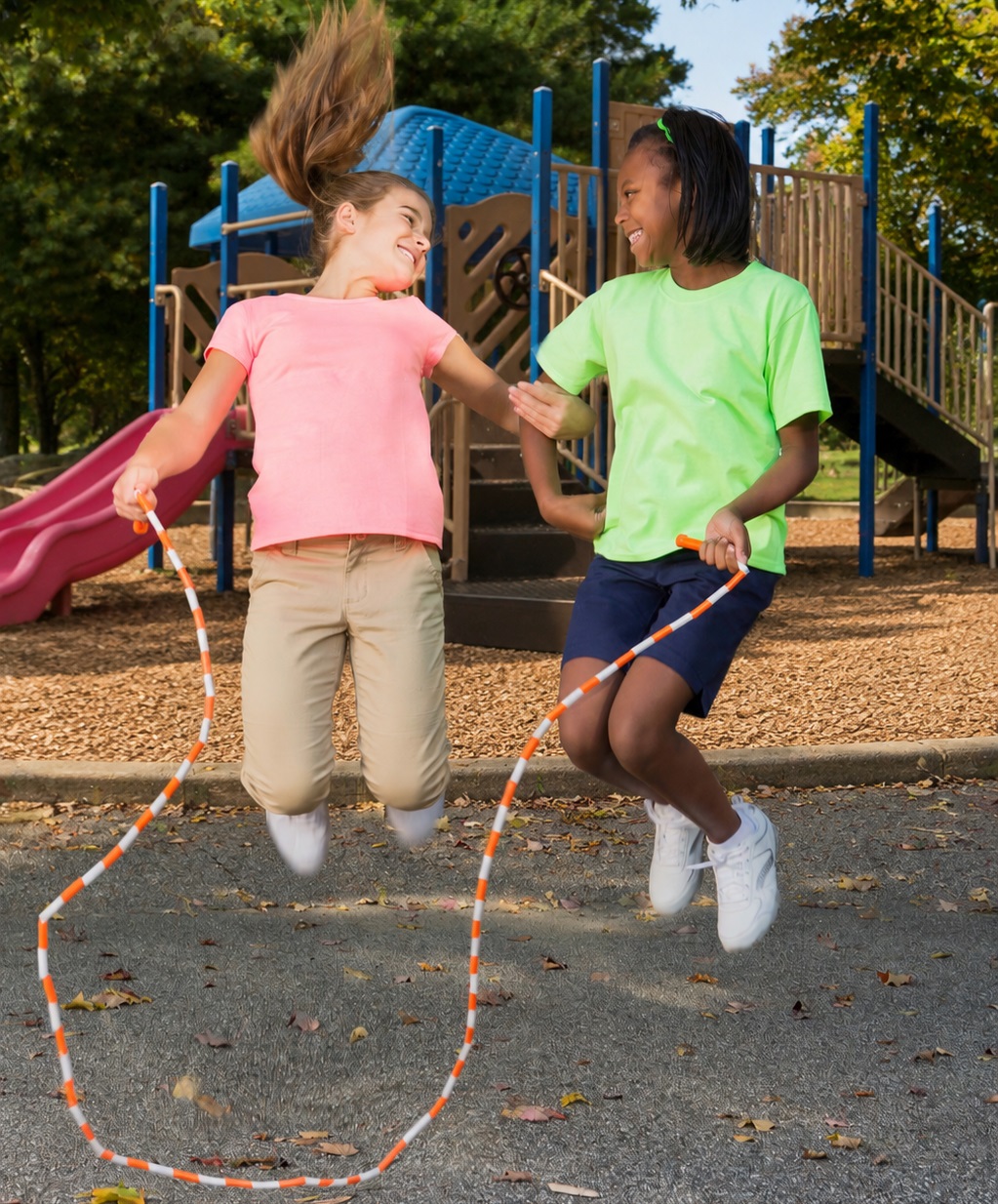 Jump ropes for recess