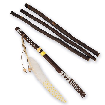 natural bark sticks